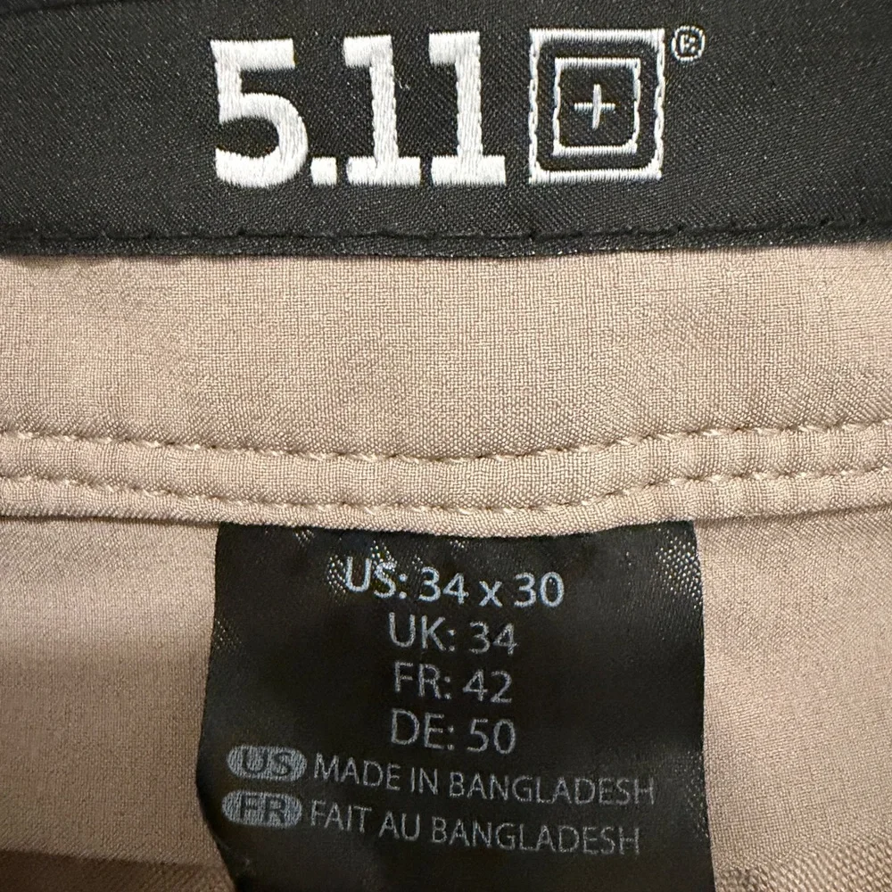 5.11® MEN’S REGULAR FIT STRETCH APEX® CARGO PANT - Picture 4 of 4